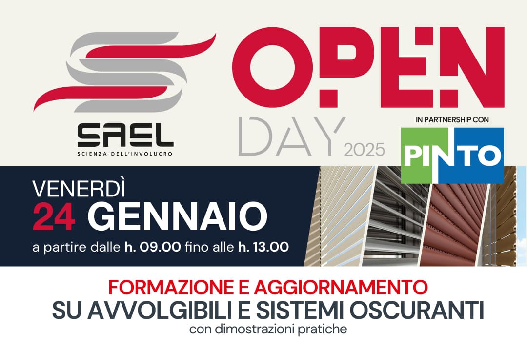 Open Day Pinto - sael sistem - alluminio - oscuranti - san pietro vernotico lecce - evento formazione